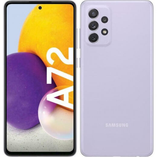 Samsung Galaxy A72 - Smartphone - Android - Violet - Touch