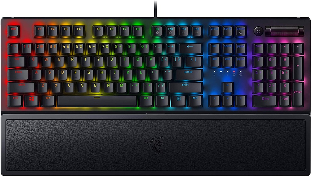 Razer - Keyboard - Wired - Spanish - BlackWidow V3 Tenke