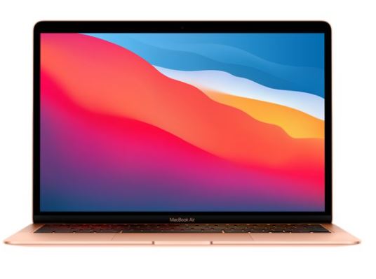 Apple MacBook Air - Notebook - 13" - Apple M1 None - 8 GB - 256 GB SSD - Gold