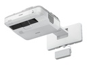 Epson BrightLink 710Ui - Proyector 3LCD - 4000 lúmenes (blanco) - 4000 lúmenes (color) - WUXGA (1920 x 1200) - 16:10 - 1080p - objetivo fijo para distancias ultracortas - LAN