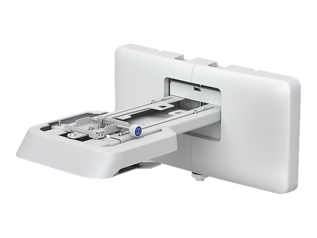 Epson Ultra-Short Throw Wall Mount ELPMB62 - Kit de montaje (placa de pared, brazo extensible telescópico, cubierta de placa de pared, tornillos, unidad de ajuste de 3 ejes con placa de deslizamiento) - para proyector - se puede instalar en la pared - para BrightLink 725, 735; BrightLink Pro 14XX; PowerLite 720, 7200, 725, 750, 755, 800, 805