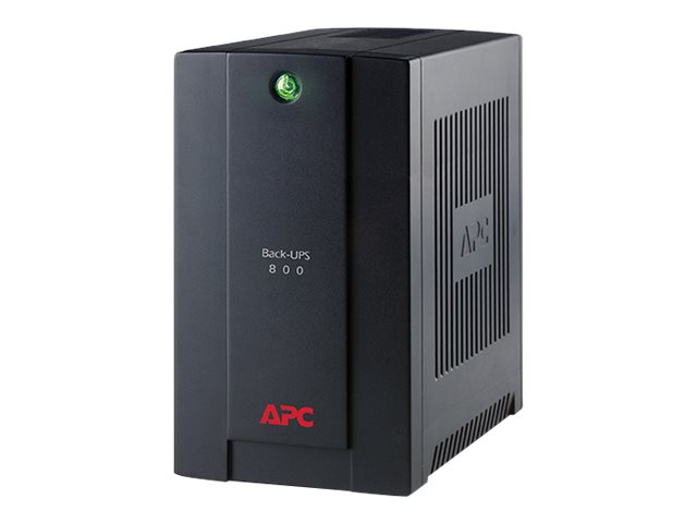 APC Back-UPS BX800LI-MS - UPS - CA 230 V - 415 vatios - 800 VA - conectores de salida: 3 - negro