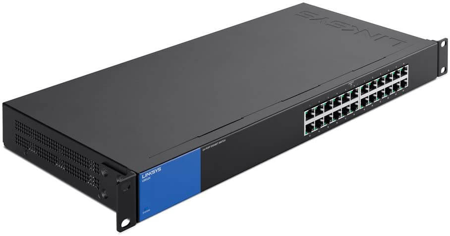 Linksys - Switch - Gigabit Ethernet - 24 - W/4SFP +