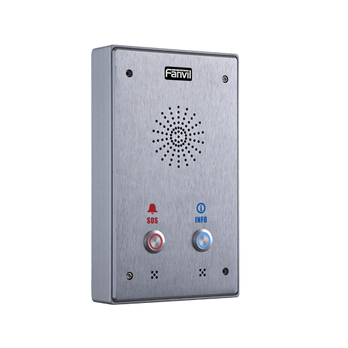 I12N02P-I12-02P SIP Audio Intercom two buttons
