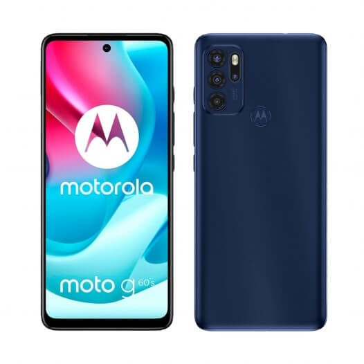 Motorola G60S - Smartphone - Android - 128 GB - Midnight blue - Touch - XT2133-1 Dual SIM