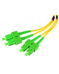 SM-SCA-SCA-DX-FS-PATCH CORD FIBRA OPTICA DUPLEX SC/APC-SC/APC SM 2 MTS