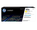 HP 212A - Amarillo - original - LaserJet - cartucho de tóner (W2122A) - para LaserJet Enterprise M554, M555, MFP M578; LaserJet Enterprise Flow MFP M578