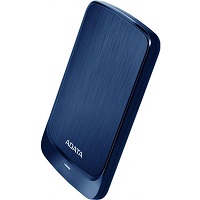 ADATA HV320 - Disco duro - 1 TB - externo (portátil) - USB 3.1 - azul