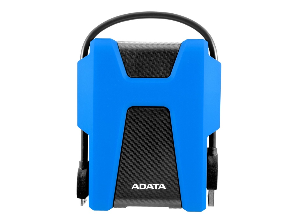 ADATA HD680 - Disco duro - cifrado - 1 TB - externo (portátil) - USB 3.1 - AES de 256 bits - azul