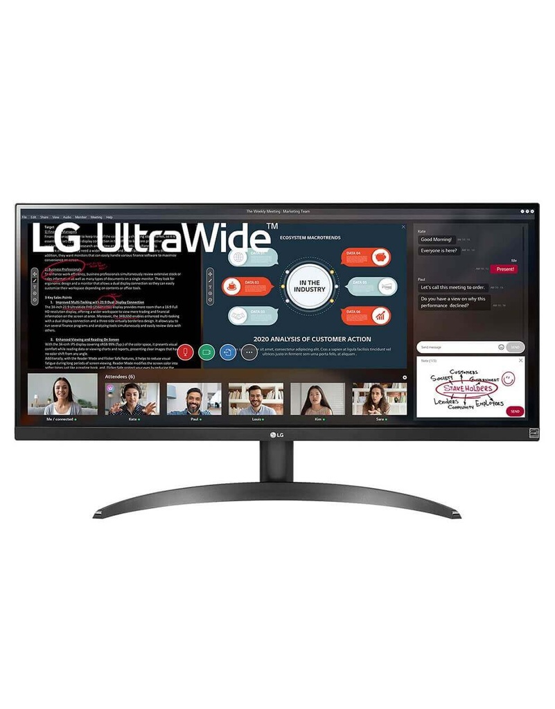 LG LG29WP500 - 29" - 2560 x 1080 - IPS - HDMI - UltraWide - 75Hz