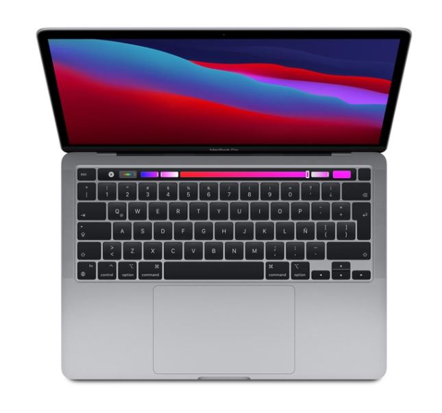 Apple MacBook Pro - Notebook - 13" - Apple M1 N/A - 8 GB - 256 GB - Apple macOS Big Sur 11.0 - Gray - Spanish