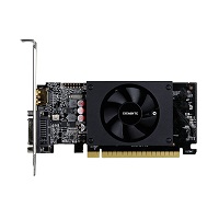 Gigabyte GV-N710D5-1GL (rev. 2.0) - Tarjeta gráfica - GF GT 710 - 1 GB GDDR5 - PCIe 2.0 x8 perfil bajo - DVI, HDMI