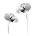 Xiaomi MI Basic - Auriculares internos con micro - en oreja - cableado - conector de 3,5 mm - plata