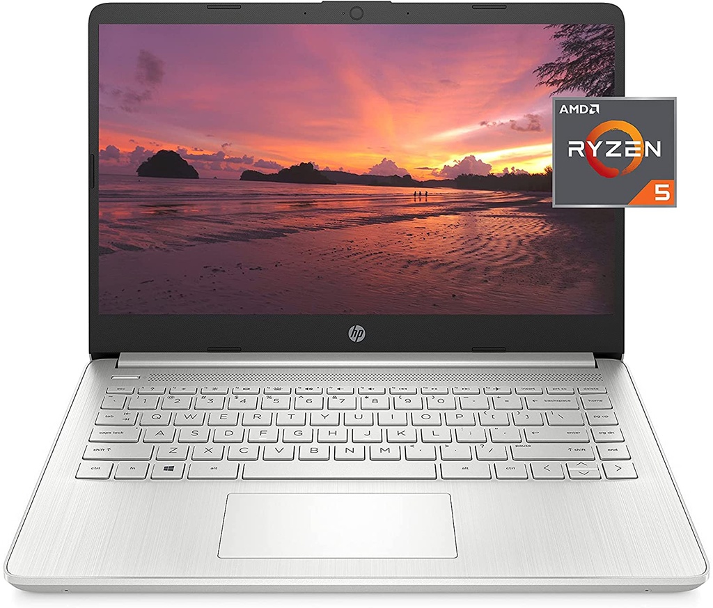 HP 14 AMD R7 4700U  8GB  256GBSSD+Mochila HP+Mouse KMO-120BK