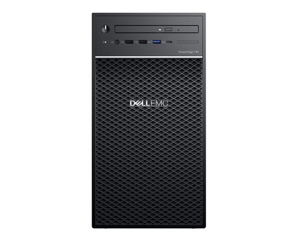 Dell - Server - Rack-mountable - Intel Xeon E-2224G / 3.5 GHz - 8 GB - Optical Disk Drive