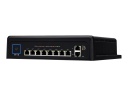 Ubiquiti UniFi Switch USW-INDUSTRIAL - Conmutador - Gestionado - 8 x 10/100/1000 (PoE++) + 2 x 10/100/1000 - sobremesa - PoE++ (430 W)