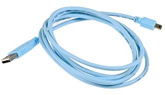 Cisco Blue USB Console Cable, 6ft, Compatible, CAB-Console-USB, Lifetime Wty