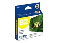 Epson 82 - Amarillo - original - cartucho de tinta - para Stylus Photo R270, RX590, TX730WD