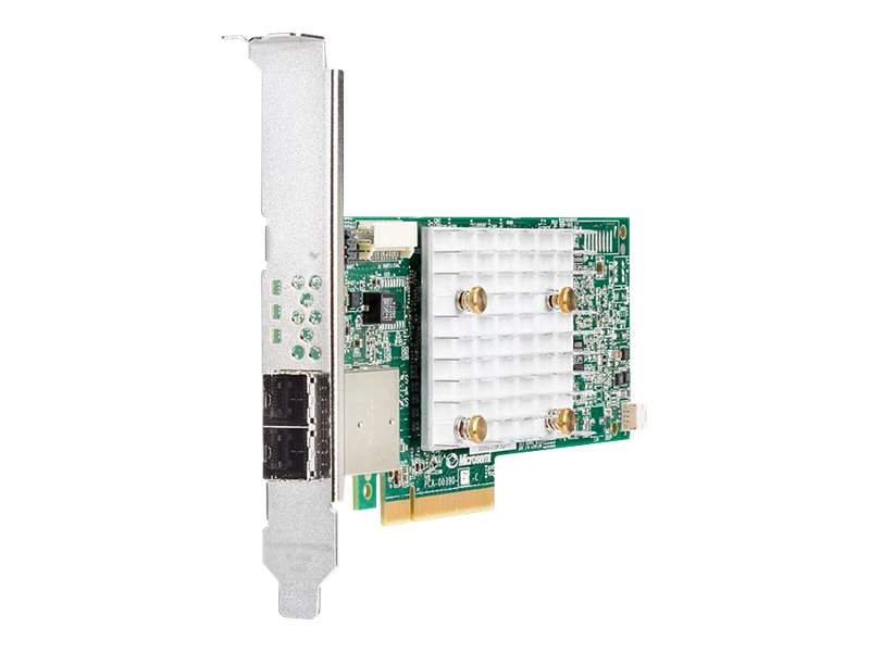 HPE Smart Array E208e-p SR Gen10 - Controlador de almacenamiento (RAID) - 8 Canal - SATA 6Gb/s / SAS 12Gb/s - 12 Gbit/s - RAID 0, 1, 5, 10 - PCIe 3.0 x8 - para ProLiant DL325 Gen10, DL345 Gen10, DL360 Gen10, DL365 Gen10, DL380 Gen10
