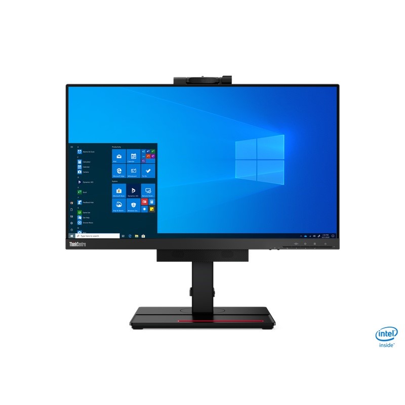 Lenovo ThinkCentre Tiny-in-One 24 - Gen 4 - monitor LED - 23.8" (23.8" visible) - 1920 x 1080 Full HD (1080p) - 250 cd/m² - 1000:1 - 4 ms - DisplayPort - altavoces - negro