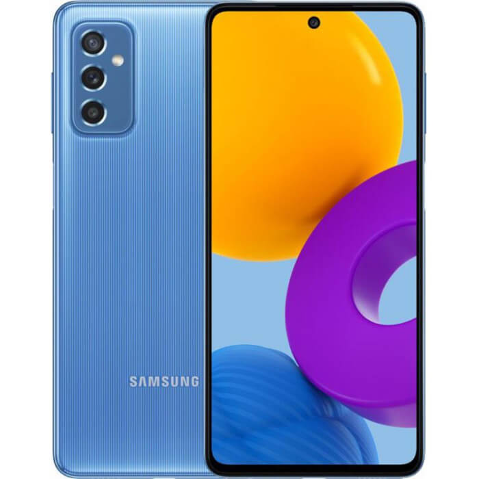 Samsung Galaxy M52 - Smartphone - Android - 128 GB - Blue - 6GB Ram