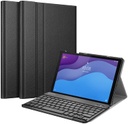 Funda para teclado Lenovo Tab M10 Plus, funda de piel sintética con teclado inalámbrico