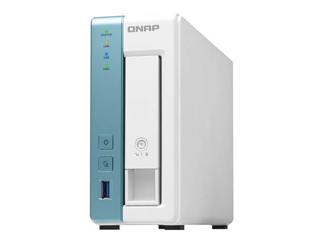 QNAP TS-131K - Servidor NAS - SATA 6Gb/s - RAM 1 GB - Gigabit Ethernet