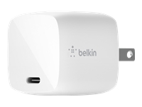 Belkin GaN - Cargador de pared - 30 vatios - Fast Charge, PD (USB-C)