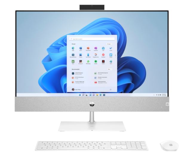HP Pavilion 27-ca0000la - All-in-one - AMD Ryzen 5 5500U - 512 GB HDD - Intel UHD Graphics - Windows 10 - 8GB RAM