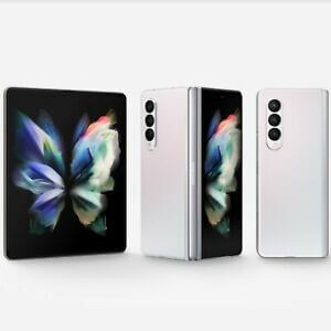 Samsung Galaxy Fold 3 - Smartphone - Android - 256 GB - Aluminum silver - Folder (flip) - 12GB Ram