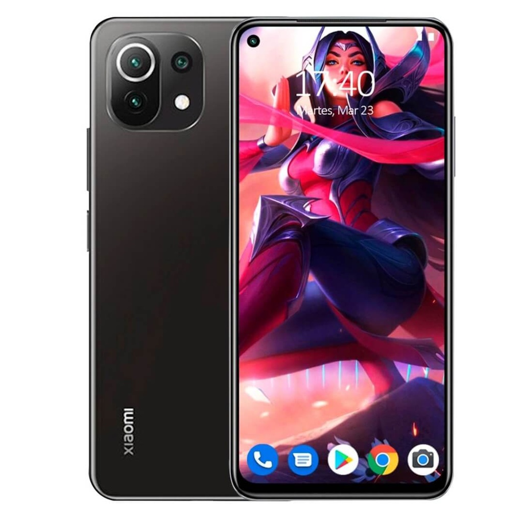 Xiaomi 11 Lite - Smartphone - 5G - Android - 128 GB - Truffle Black - Touch - US MV