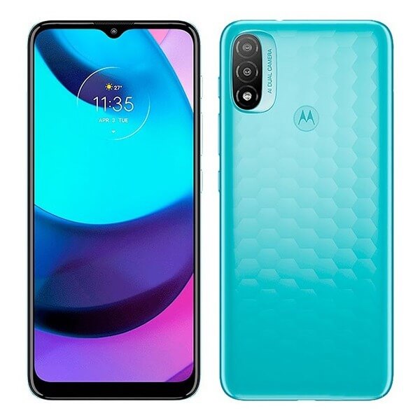 Motorola E20 - Smartphone - Android - 32 GB - Aquarius - Touch - XT2155-1 Dual SIM