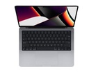 Apple MacBook Pro - Netbook - 14" - Apple M1 Pro None - 512 GB SSD - Apple OS Monterrey - Gray - 1-year warranty - 16GB MKGP3LL/A