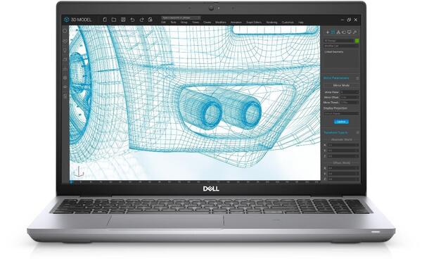 Dell Precision 3561 - Notebook - 15.6" - 1920 x 1080 - Intel Core i7 I7-11850H - 16 GB - 1 TB SSD - NVIDIA T1200 - Windows 10 Pro - Spanish - 3-year warranty
