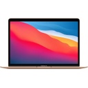 Apple MacBook Air with Retina display - M1 - macOS Big Sur 11.0 - 8 GB RAM - 512 GB SSD - 13.3" IPS 2560 x 1600 (WQXGA) - M1 8-core GPU - Bluetooth, Wi-Fi 6 - oro - kbd: EE. UU.
