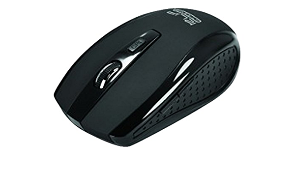 Klip Xtreme - Mouse - Bluetooth 5.1 - Wireless - Black - 4-buttons up 1600dpi