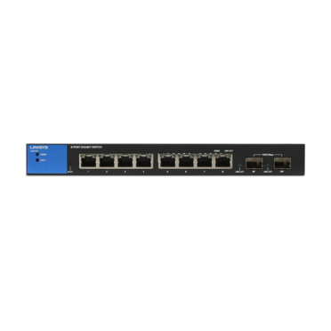 Linksys - Switch - Gigabit Ethernet - 8 - LGS310C 2 1G SFP