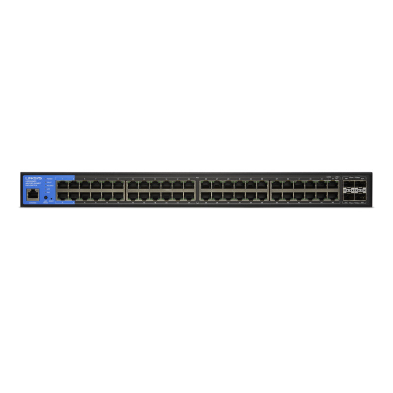 Linksys - Switch - Gigabit Ethernet - 48 - LGS352C 4 10G SFP+TA