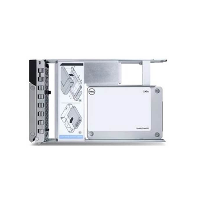 Dell - Kit del cliente - unidad en estado sólido - 1.92 TB - interno - 2.5" (en transportador de 3,5") - SATA 6Gb/s - para PowerEdge C6520, C6525, R240, R340, R450, R550, R650, R6525, R740, R750, R7515, R7525