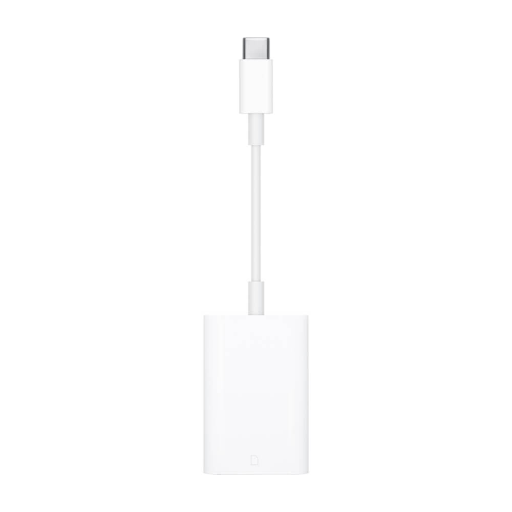 Apple USB-C to SD Card Reader - Lector de tarjetas (SD) - USB-C - para 10.9-inch iPad Air; iMac; iPad mini; iPad Pro de 11; 12; MacBook Air; MacBook Pro