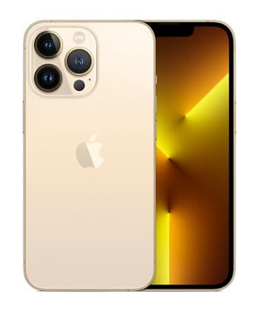 Apple iPhone 13 Pro - Smartphone - iOS - 256 GB - Gold - Touch - Ceramic Shield