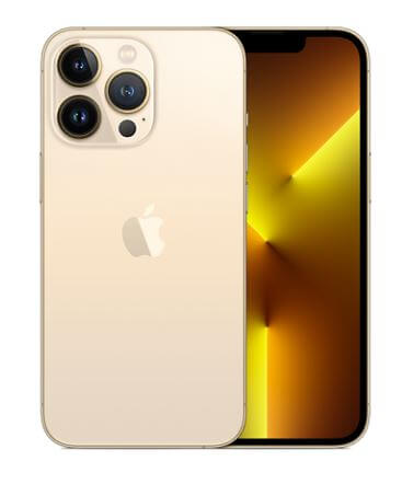Apple iPhone 13 Pro - Smartphone - iOS - Gold - Touch - Ceramic Shield