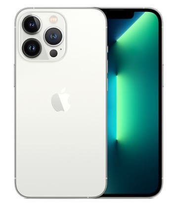 Apple iPhone 13 Pro - Smartphone - iOS - 256 GB - Aluminum silver - Touch - Ceramic Shield