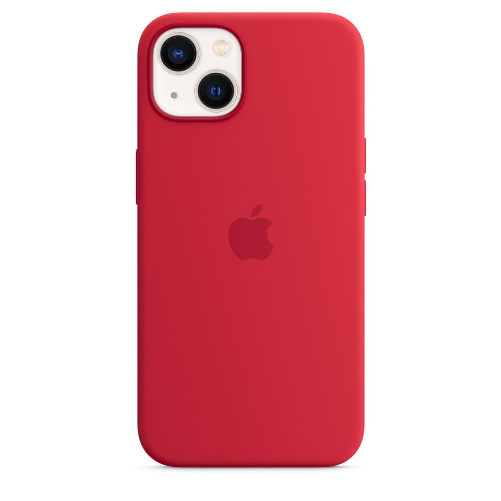 Apple - (PRODUCT) RED - carcasa trasera para teléfono móvil - con MagSafe - silicona - producto (ROJO) - para iPhone 13