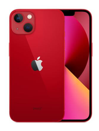 Apple iPhone 13 - Smartphone - iOS - 128 GB - Brilliant red - MLPJ3LZ/A