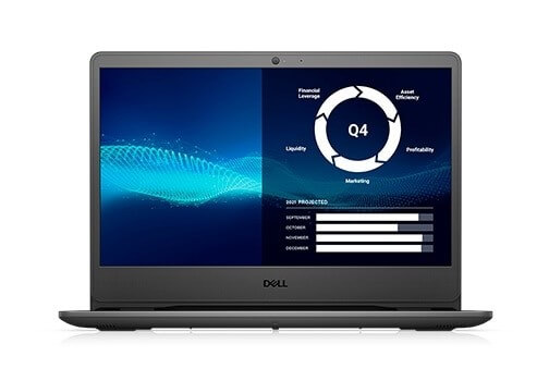 Dell Vostro 3405 - Notebook - 14" - 1920 x 1080 - AMD Ryzen 3 3250U - 4 GB - 1 TB HDD - Windows 10 Pro - Black - Spanish