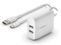 Belkin WCB007dq1MWH-B5 - Battery charger - 32 Watt - Lithium - Para Universal - + Cable USB-C to LGT