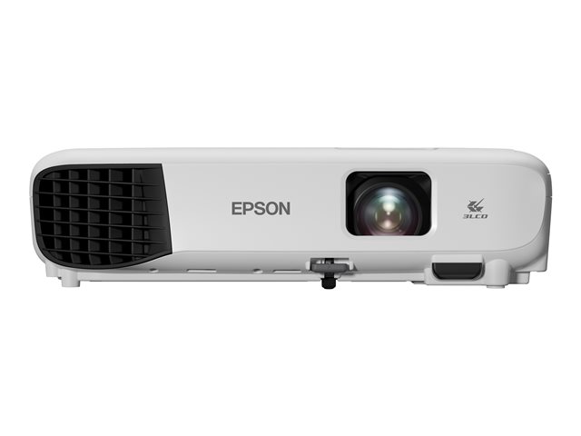 Epson PowerLite E10+ - Proyector 3LCD - portátil - 3600 lúmenes (blanco) - 3600 lúmenes (color) - XGA (1024 x 768) - 4:3