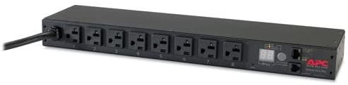 AP7801B-PDU para rack, medido, 1U, 20A, 120V, (8) 5-20