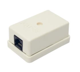 NEWLINK 60252 CAJA DE PARCHE PARA RJ45 1 TOMA HEMBRA RJ45